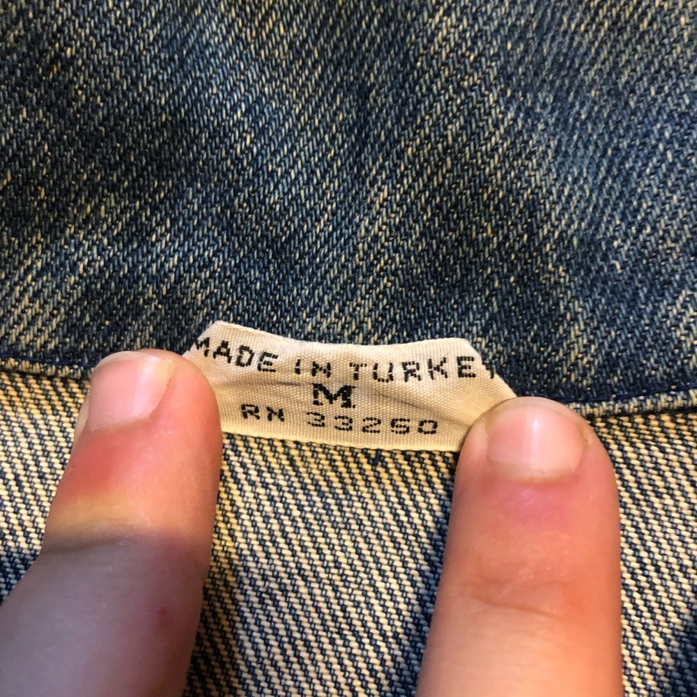 VINTAGE Harley Davidson women’s eagle denim jacket - PLEASE READ DESCRIPTION - Picture 4 of 8